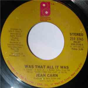 Jean Carn - Was That All It Was