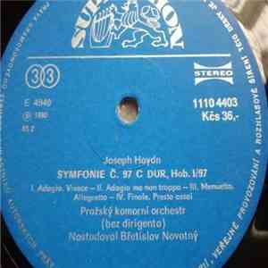 Joseph Haydn - Symfonie č. 97 C Dur / Symfonie č. 98 B Dur
