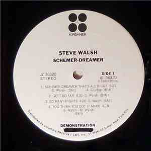Steve Walsh - Schemer Dreamer