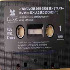 Unknown Artist - Rendezvous Der Grossen Stars - 40 Jahre Schlagergeschichte