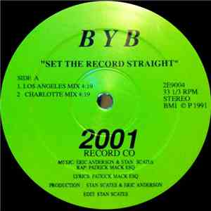 BYB & Saxxy - Set The Record Straight / Give ´Em A Dance Beat