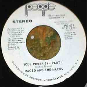 Maceo And The Macks - Soul Power 74
