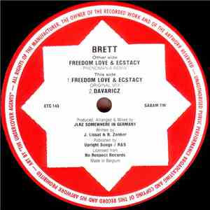 Brett - Freedom, Love & Ecstasy