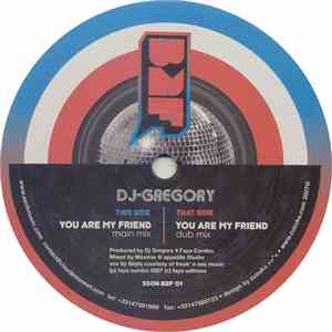 DJ Gregory - You Are My Friend