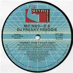 MC Nas-D & DJ Freaky Freddie / Mega Mix Warrior - Homey Don't Play That / Bass That Tune Vol. II