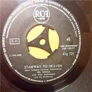 Neil Sedaka With Stan Applebaum And His Orchestra - Stairway To Heaven / Forty Winks Away