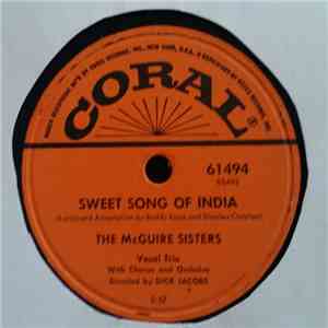 The McGuire Sisters - Sweet Song Of India / Give Me Love
