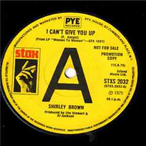 Shirley Brown - I Can't Give You Up