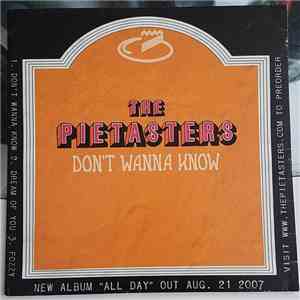 The Pietasters - Don't Wanna Know