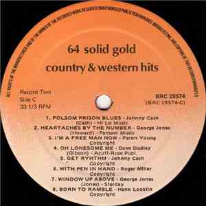 Various - 64 Solid Gold Country & Western Hits
