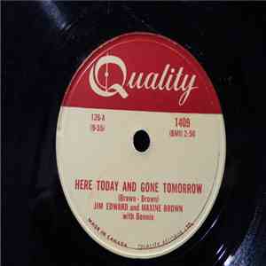 The Browns  - Here Today And Gone Tomorrow / You Thought I Thought