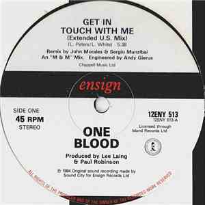 One Blood - Get In Touch With Me