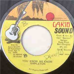 Simpleton - You Know Me Know