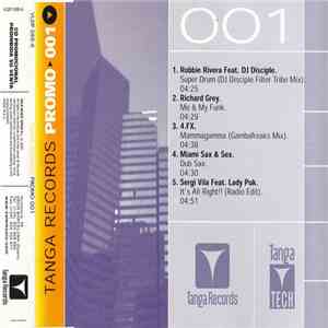 Various - Tanga Records Promo 001