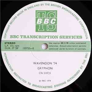 Gryphon / The Spinners - Wavendon '74