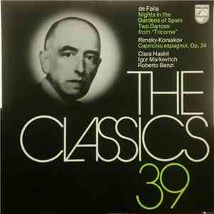 Manuel De Falla, Nikolai Rimsky-Korsakov, Clara Haskil, Igor Markevitch, Roberto Benzi - Nights In The Garden Of Spain / Two Dances From "Tricorne" / Capriccio Espagnol, Op. 34