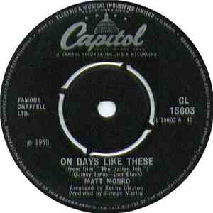Matt Monro - On Days Like These