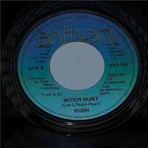 Rush - Tom Sawyer / Witch Hunt