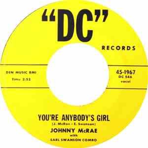 Johnny MacRae With Earl Swanson Combo - You're Anybody's Girl