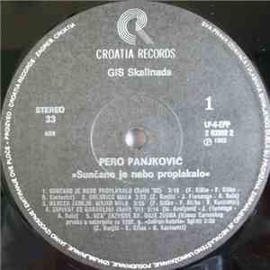 Pero Panjković - Sunčano Je Nebo Proplakalo