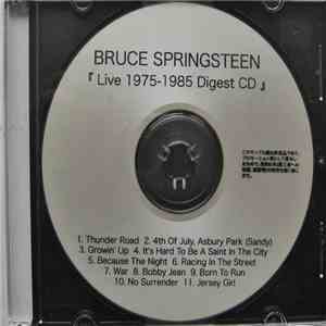 Bruce Springsteen - Live 1975 - 1985 Digest CD