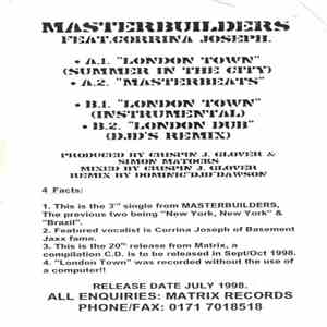 Masterbuilders Feat. Corrina Joseph - London Town