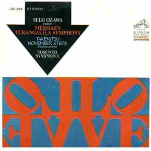 Olivier Messiaen / Toru Takemitsu - Seiji Ozawa, Toronto Symphony - Turangalîla Symphony / November Steps