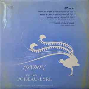 Tomaso Albinoni, Louis De Froment, Pierre Pierlot - Six Concertos