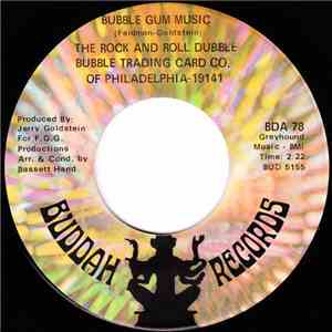 The Rock And Roll Dubble Bubble Trading Card Co. Of Philadelphia - 19141 - Bubble Gum Music / On A Summer Night