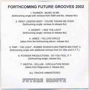 Various - Forthcoming Future Grooves 2002