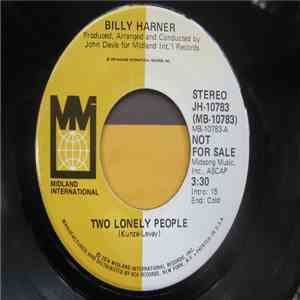Billy Harner - Two Lonely People