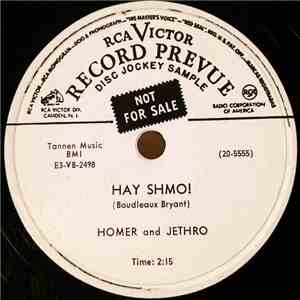 Homer And Jethro - Hay Shmo! / You-Ewe-U