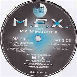 M.F.X. - Mix 'N' Match E.P.