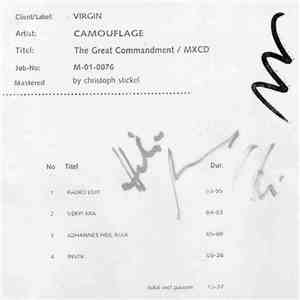 Camouflage - The Great Commandment 2.0