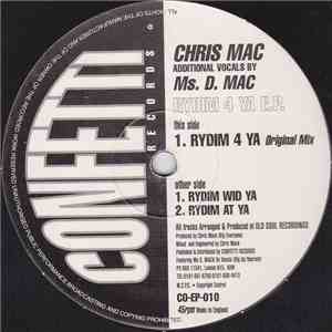 Chris Mac - Rydim 4 Ya E.P.
