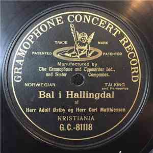 Herr Adolf Østby Og Herr Carl Matthiessen - Bal i Hallingdal