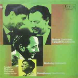 Sir Michael Tippett, Alan Rawsthorne, Benjamin Britten And Lennox Berkeley - Divertimento / Divertimento / Sinfonietta / Sinfonietta