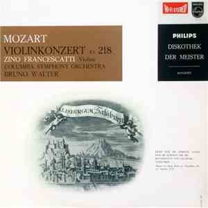 Mozart - Zino Francescatti, Bruno Walter, Columbia Symphony Orchestra - Mozart Violinkonzert KV 218