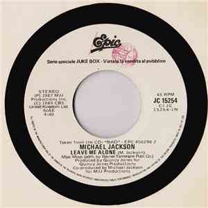 Michael Jackson / Deacon Blue - Leave Me Alone / Wages Day
