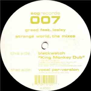 Greed  Feat. Lesley - Strange World, The Mixes