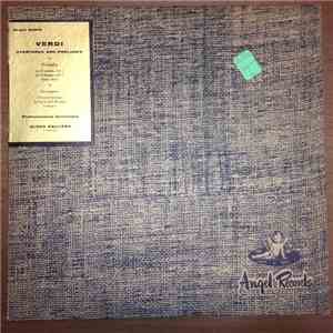 Alceo Galliera, Verdi - Overtures And Preludes