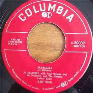 Jo Stafford With Paul Weston & His Orch. - Jambalaya / Make Love To Me!