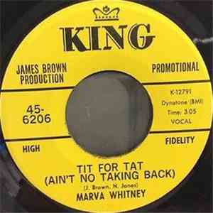 Marva Whitney - In The Middle (Part 2) / Tit For Tat (Ain't No Taking Back)