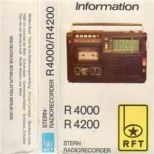 Various - Stern-Radiorecorder R 4000/R 4200 Information