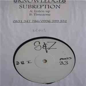 Subreption - Listen Up / Time-Zone
