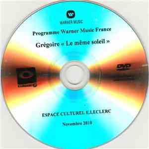 Grégoire  - Le Même Soleil