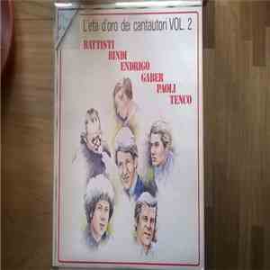 Various - L'Età D'Oro Dei Cantautori Vol. 2