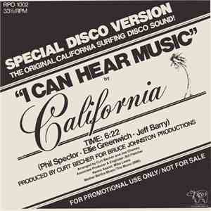 Café Créme / California  - Discomania / I Can Hear Music