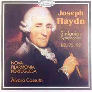 Joseph Haydn, Álvaro Cassuto, Nova Filarmónica Portuguesa - Sinfonias 88, 92, 99