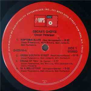 Oscar Peterson - Oscar's Choice